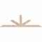 Ekena Millwork Saratoga Smooth Timber Gable Bracket, Douglas Fir, 96"W x 40"H x 1 1/2"D x 5 1/2"F, 10/12 Pitch GBW096X40X0206SAR00SDF - alternate 4